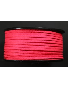 Cordon Antelina Rojo fluor 2.8mm