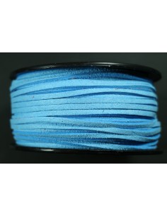 Cordon Antelina Azul Claro 2.8mm
