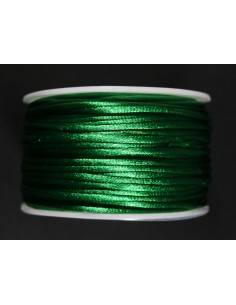 Cordon Cola de Raton Verde 2.5mm