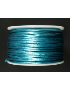 Cordon Cola de Raton Turquesa 2.5mm