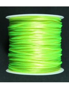 Cordon Cola de Raton Verde Limon 1.5mm