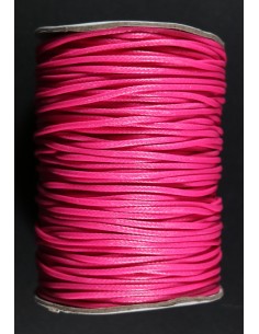 Cordon Algodon Encerado Rosa 1.5mm