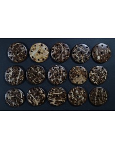Cuentas de Coco Disco 20mm