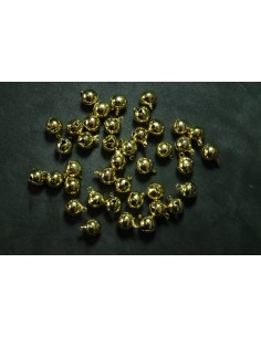 Cascabel Dorado Grande 10mm.