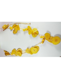 Collar Tawa Color Amarillo