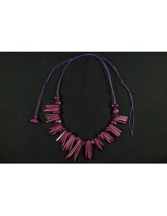 Collar Tawa palito Lila