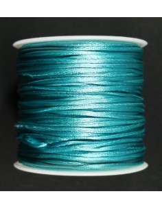 Cordon Cola de Raton Turquesa 1.5mm