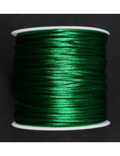 Cordo Cola de Raton Verde 1.5mm
