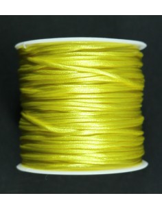 Cordon Cola de Raton Amarillo 1.5mm