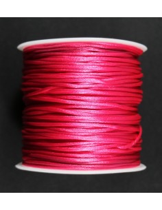 Cordon Cola de Raton Fucsia 1.5mm