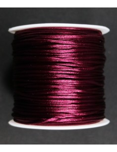 Cordon Cola de Raton Berenjena 1.5mm