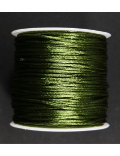 Cordon Cola de Raton Verde M 1.5mm