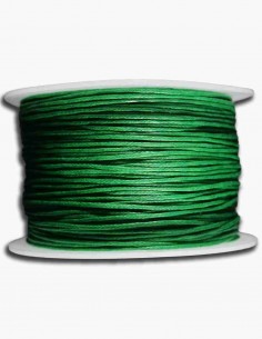 Cordon de Algodon Verde 1mm