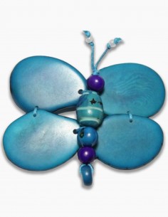 Broche Tawa Libelula Turquesa