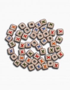 Cuentas Ceramica Letra X