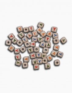 Cuentas Ceramica Letra Y