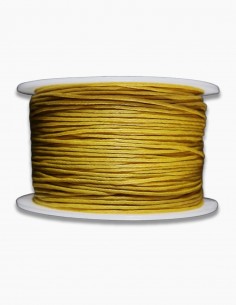 Cordon de Algodon Amarillo 1mm