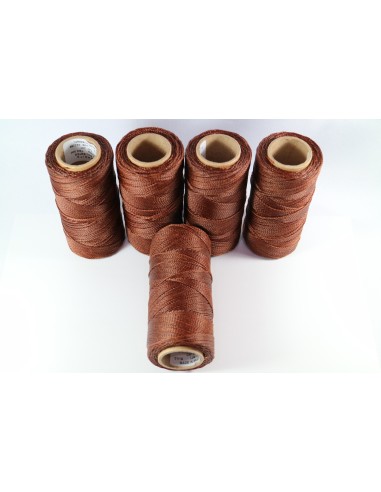 Hilo Encerado Linhasita Marron 201-1MM