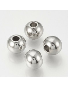 Bolitas de Plata 4mm