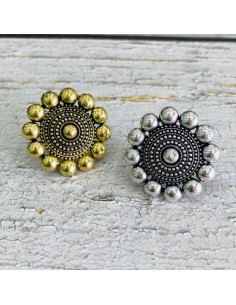 Anillos de Laton Dorado