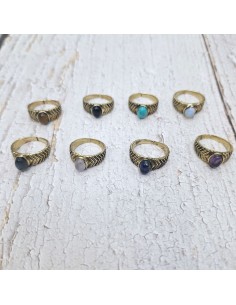 Anillos de Laton Dorado