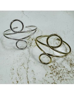 Pulseras Laton Dorado Plateado