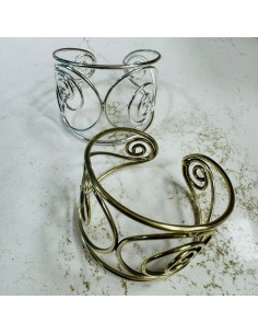 Pulseras Laton Dorado Plateado