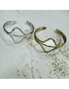 Pulseras Laton Dorado Plateado