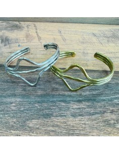 Pulseras Laton Dorado Plateado