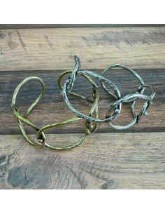 Pulseras Laton Dorado Plateado