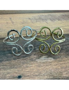 Pulseras Laton Dorado Plateado