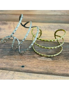 Pulseras Laton Dorado Plateado