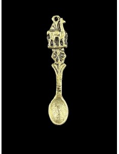 Colgante Laton Cucharita