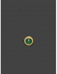 Onix Verde Ranura Laton