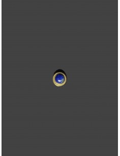 Lapis Lazuli Ranura Laton...