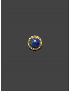 Lapis Lazuli Ranura Laton...
