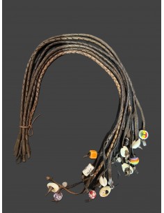 Trenzas de Cuero Marron 2
