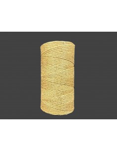 Hilo Dorado Encerado Plano 1MM
