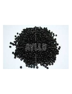 Mostasillas Negro 4mm.