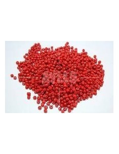 Mostasillas Rojo 4mm.