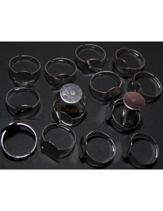 Base de Anillo Plateado 2