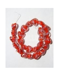 Tira Cristal Corazon Rojo... 2