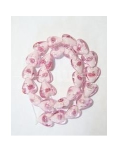 Tira Cristal Corazon Rosado...