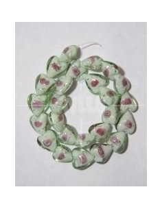 Tira Cristal Corazon Verde... 2