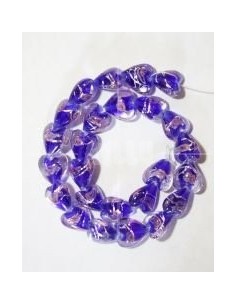 Tira Cristal Corazon Azul...