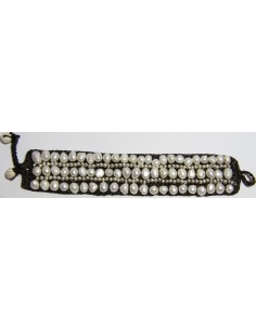 Pulsera hilo encerado piedra 3 2