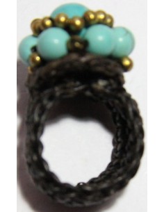 Anillos hilo encerado piedra 3 2