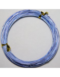 Alambre de Aluminio Azul 1mm