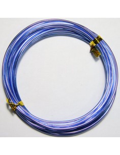Alambre de Aluminio Azul 2mm