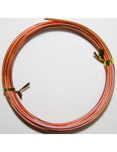Alambre de Aluminio Cobre 2mm 2